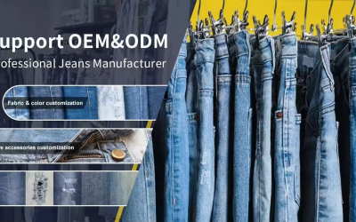denim jeans production line at low MOQ