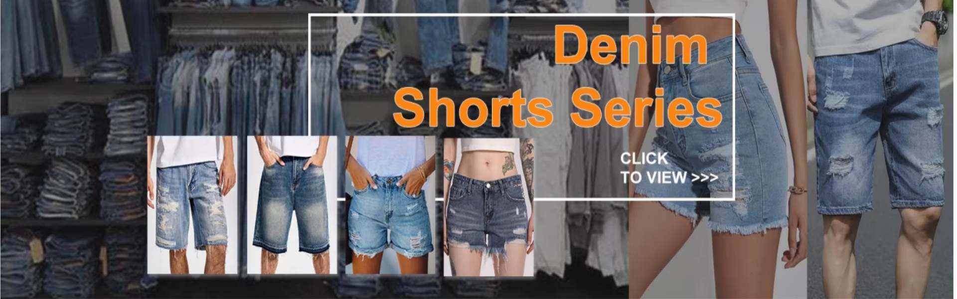 Custom Design Denim Short Jeans