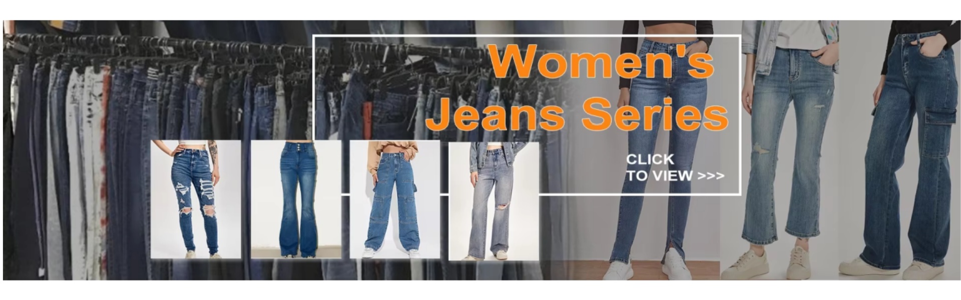 Custom Design Fashion High Quality Denim Women Jeans Factory